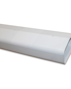 Air duct 150x80-4820/20x6mm NAT-60